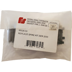 Federal Signal 90026-50 Replacement Spike Kit, Series 2000, (50) Spikes, Tip Guards and Sleeve