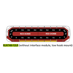 Federal Signal RLNT48-F2LR RLNT48,STOCKED