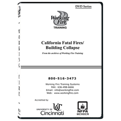 California Fire Fatalities Building Collapse Training for Firefighters