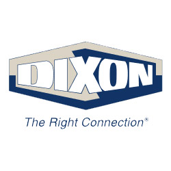 Dixon A515100RAS 1.5" x 100' - 500# SJ Fire Hose RL - Aluminum - NPS