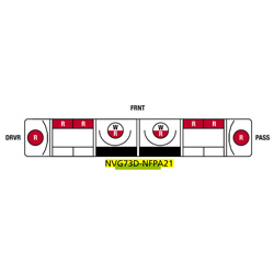 Federal Signal NVG73D-NFPA21 73" Navigator Models