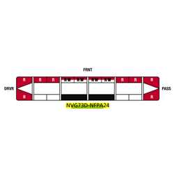 Federal Signal NVG73D-NFPA24 73" Navigator Models