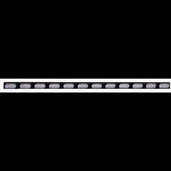 SoundOff EL3PD08A00W UltraLITE Plus 8 Module Exterior LED Lightbar w