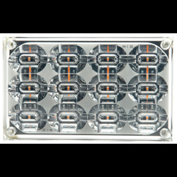 SoundOff EMPSB0AWT-E mpower 6x4 Backup Light with Warning, Screw Mou