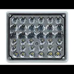 SoundOff EMPSE15CG-W mpower 9x7 Scene Light, Stud Mount, NFPA, KKK-1