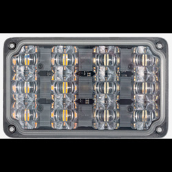 SoundOff EPSSB0JX3-G nFUSE 6x4 P Warning Light, Screw Mount, SAE J59