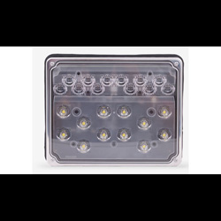 SoundOff EPSSE10UX-W nFUSE 9x7 P Scene Light, Screw Mount, 10-32 Vdc