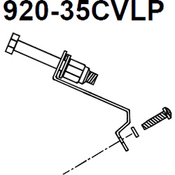 Star 920-35CVLP Lightbar Mount Kits 1 PK