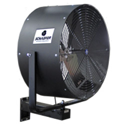 Schaefer Versa-Kool VKWO36-B 36" Wall Mount Oscillating Fan, Black 1 PK