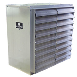 Schaefer 365B1G-LT 36" Galvanized Light Trap Exhaust Box Fan, 5-Wing, 1 Hp, Belt Drive 1 PK