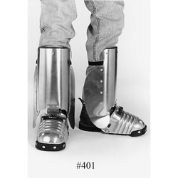 Ellwood 401-5 Aluminum Foot-Shin Guards with Side Shield 1 PAIR