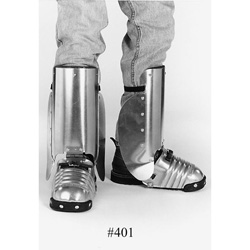 Ellwood 401-5.5 Aluminum Foot-Shin Guards with Side Shield 1 PAIR