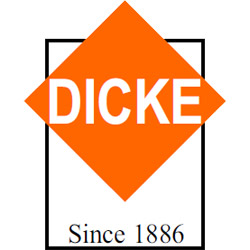 Dicke DSB100-W Stacker Rubber Base Sign Stand, 42 Lbs. w/Screwlock