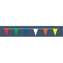 Dicke PLM-100 Pennants, 100 feet, Multi-Color - IN STOCK - ON SALE