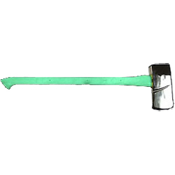 FireHooks LFA-8 Firefighter Axes, Flathead, Luminous Handle - 8 lb