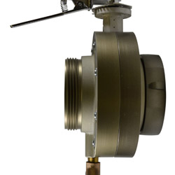 South Park BV7858MH 5 NPT F (RIGID) X 5 CT M, 5" VALVE, CP HANDLE Butt