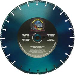Piraya Diamond Rescue Saw Blades  12", 14", and 16" - IN STOCK - ON SALE
