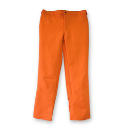 Chicago Protective 606-OW315 Orange Whipcord Pants