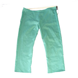 Chicago Protective CP777-GR Green FR Cotton Chap Pants